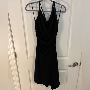 Black Asymmetrical Dress